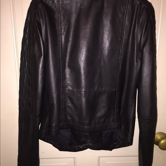 Black leather jacket by TROUVE - Picture 4 of 7